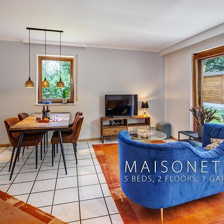 Moderne Maisonette Mit Garten Unterschleissheim Luaran gambar