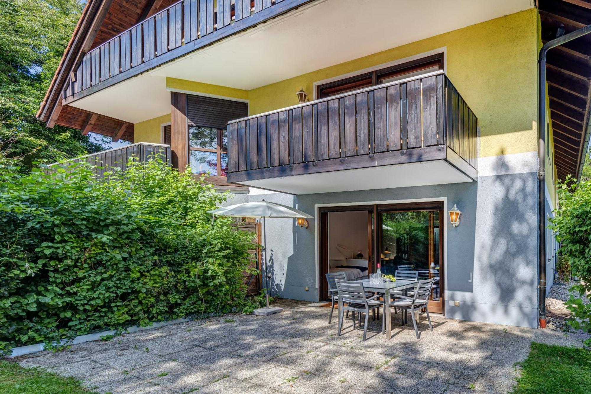 Moderne Maisonette Mit Garten Unterschleissheim Luaran gambar